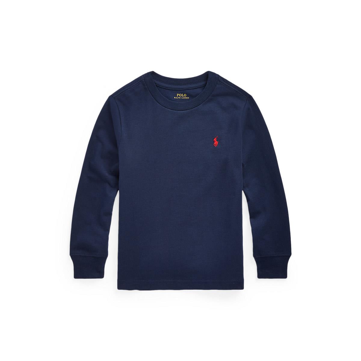 Polo Ralph Lauren Cotton Jersey Long-Sleeve Tee 3-7